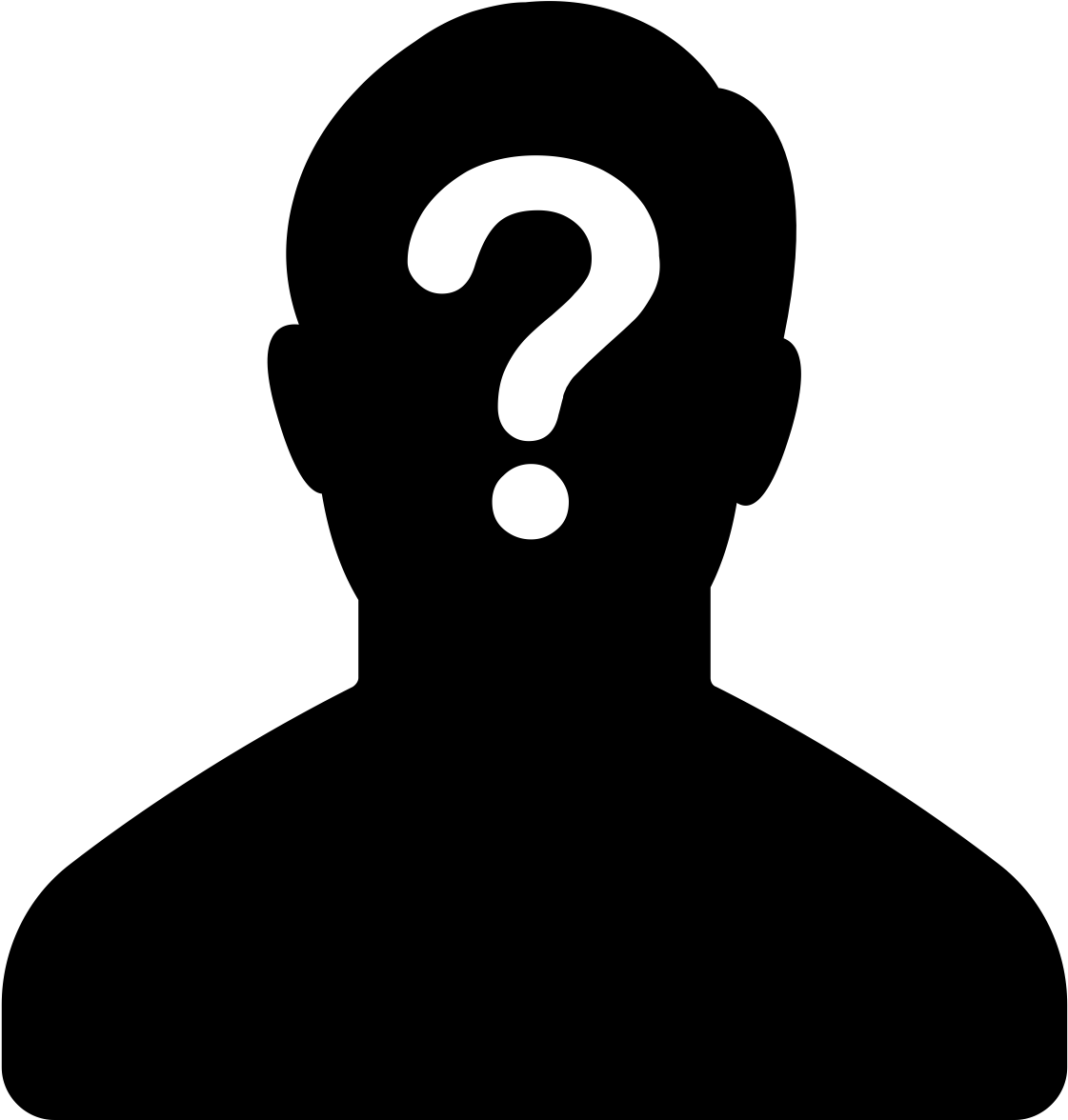 Neutral archive placeholder silhouette