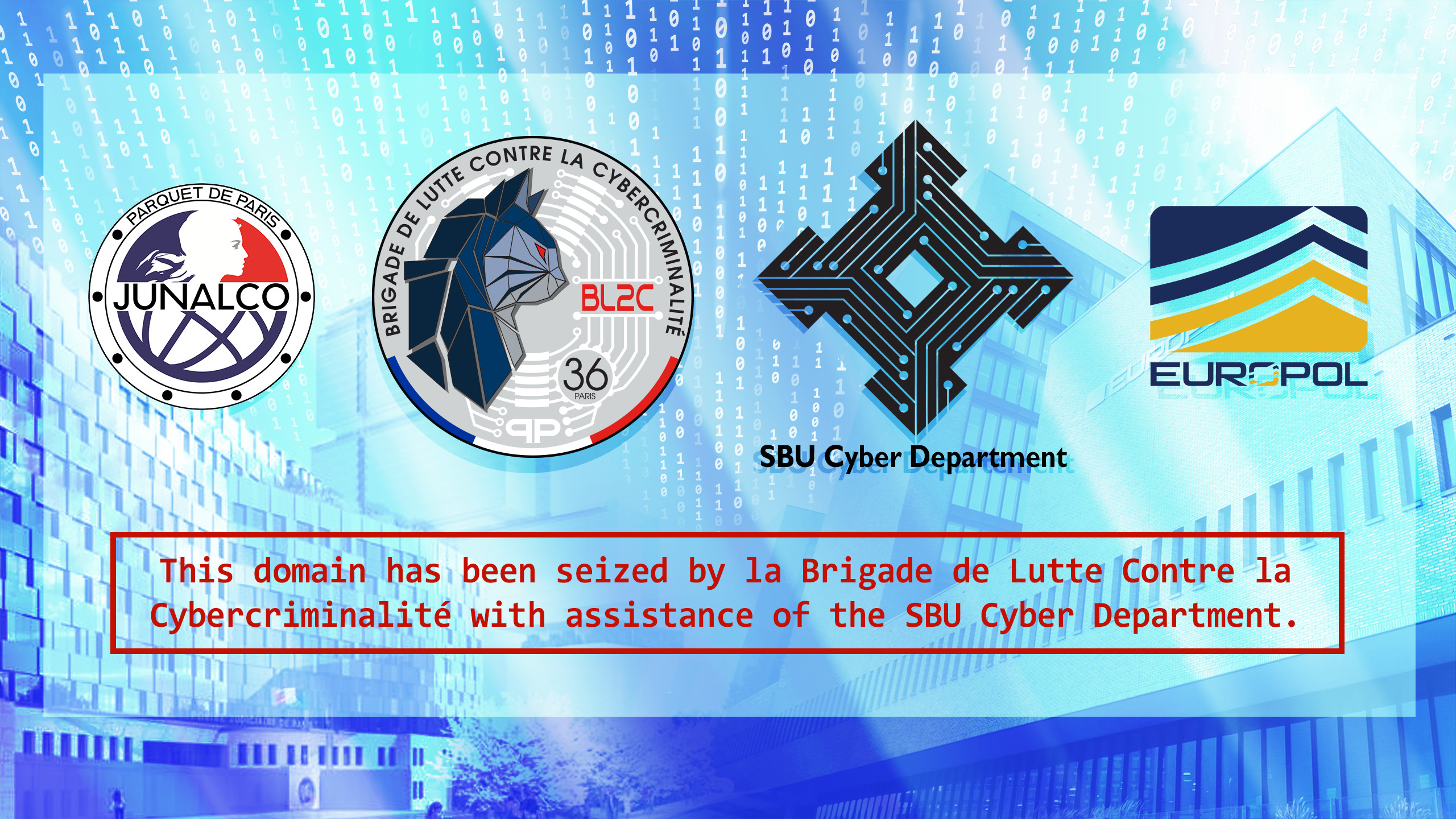XSS.is website seizure banner